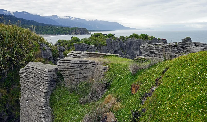 Nieuw-Zeeland Bezienswaardigheden en Activiteiten Top 28 Pancake Rocks