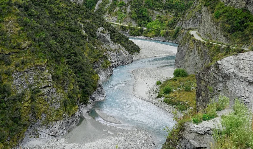 Nieuw-Zeeland Bezienswaardigheden en Activiteiten Top 28  Skippers Canyon