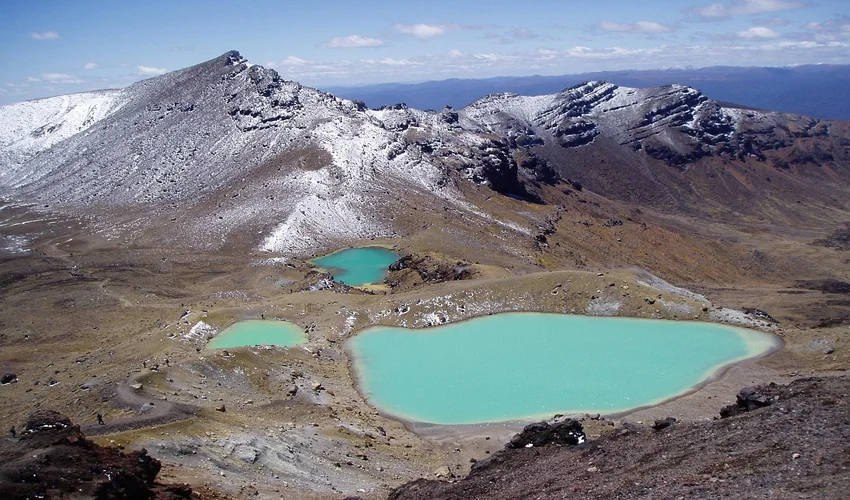 Nieuw-Zeeland Bezienswaardigheden en Activiteiten Top 28 Tongariro Alpine Crossing