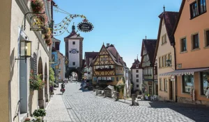 De verborgen middeleeuwse stad Rothenburg ob der Tauber