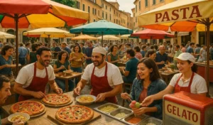 Streetfood in Italië
