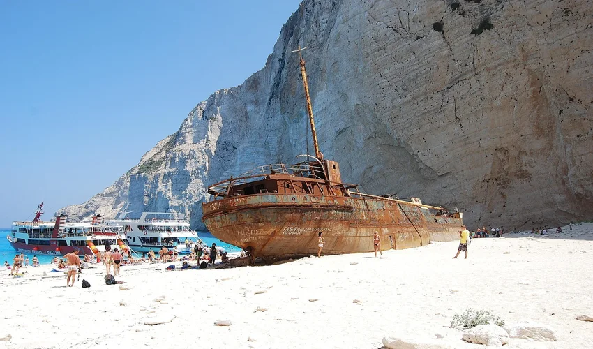 Zakynthos shipwreck Beach