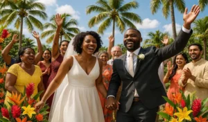 Het Trinidad en Tobago huwelijk